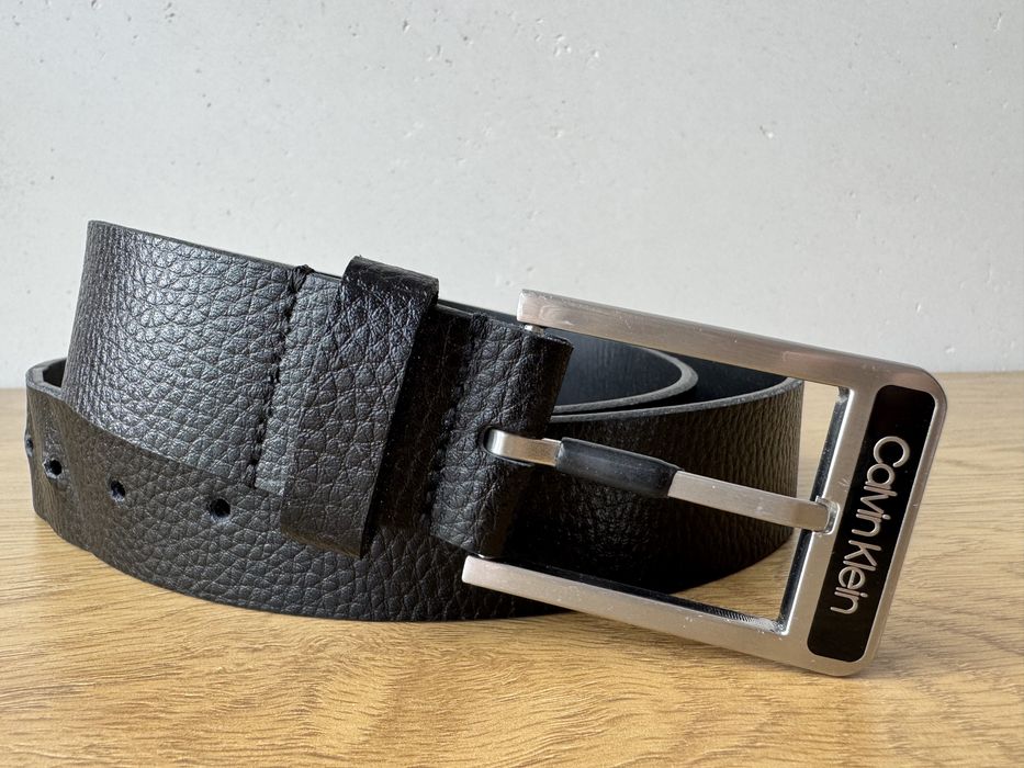 Ремень чоловічий ремінь шкіряний кожанный ck calvin klein