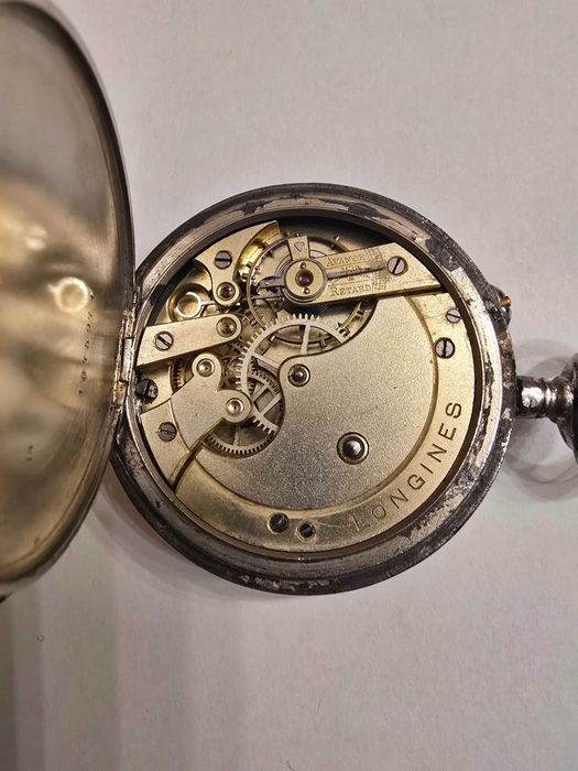 Longines de bolso a corda manual