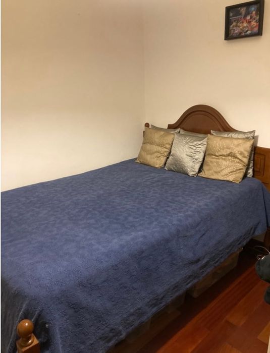 Cama de casal & colchão
