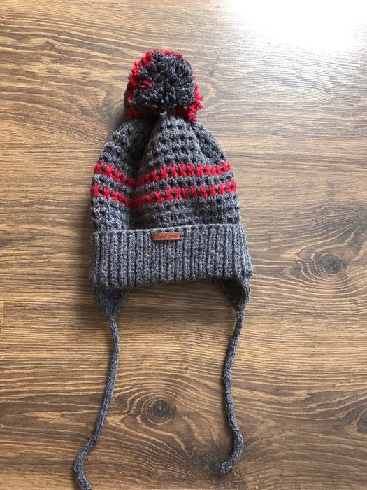 Шапочка для хлопчика ! Шапка з хамутом !
