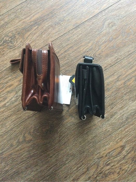 Чоловіча шкіряна сумка барсетка