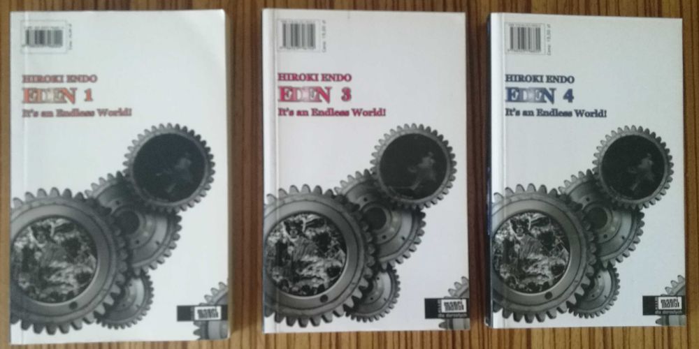 manga Hiroki Endo EDEN It's an Endless World 1, 3 i 4 cena za 3 księgi