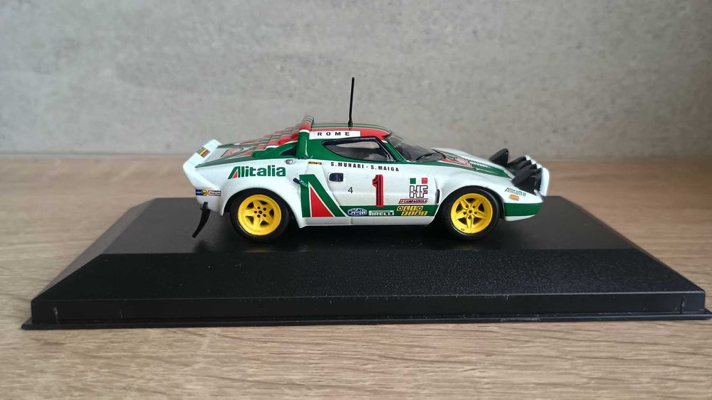Lancia Stratos Rally Monte Carlo 1977 (IXO) 1/43 1:43