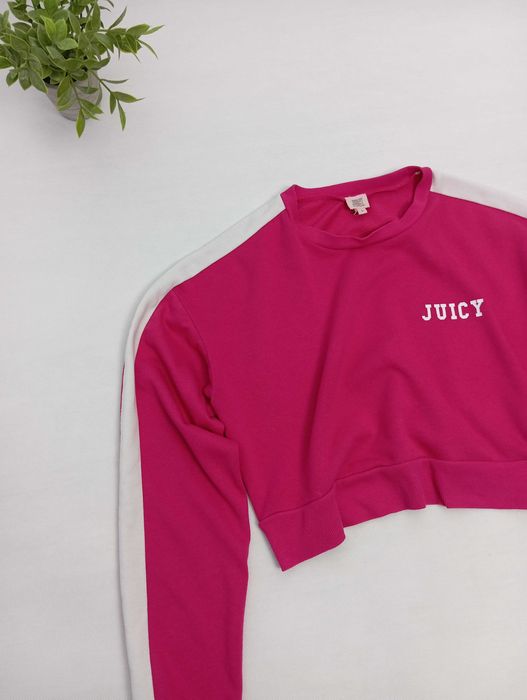 Damski crop top Juicy Couture S basic damska bluza bez kaptura