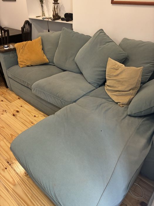 Sofa ikea 3 lugares chaise longue