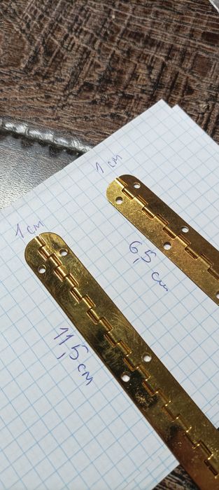 петлі рояльні 90°
