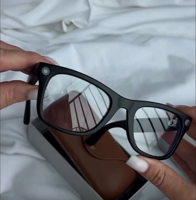 Сучасні Smart Glasses у стильному дизайні Wayfarer  с камерою окуляри з камерою