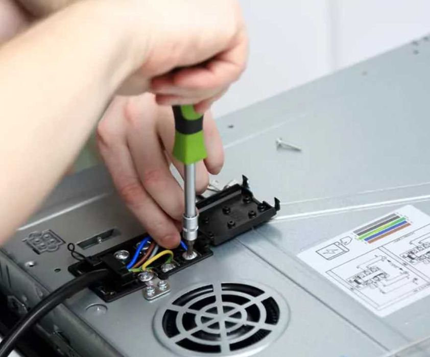 Podłączenie płyty indukcyjnej.