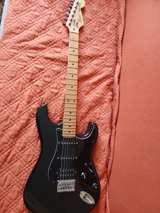 Mayones flame stratocaster