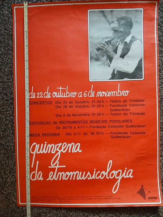 cartazes culturais Portugal anos 1970'/80's