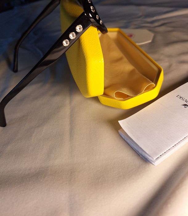 Oprawki swarovski okulary zdobione