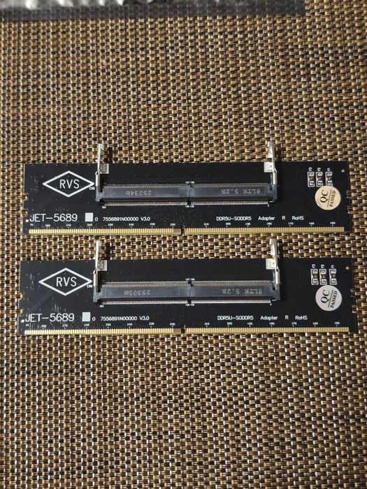 Адаптер ddr5 sodimm 2шт