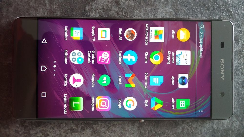 Sony XPERIA XA ekran w bdb stanie