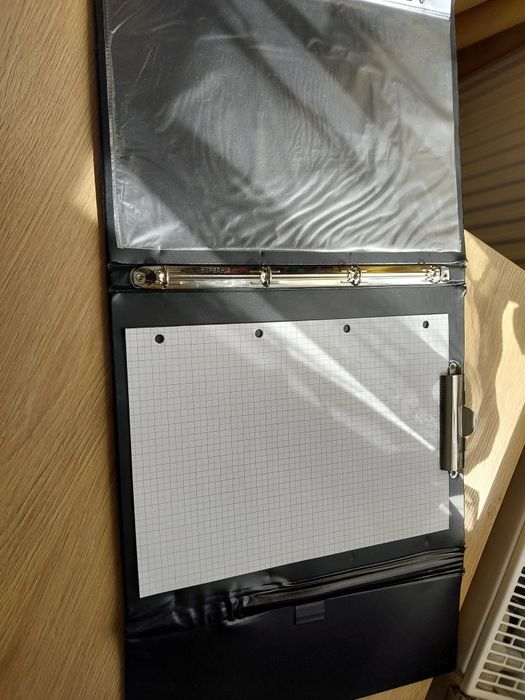 Skórzana teczka organizer A4