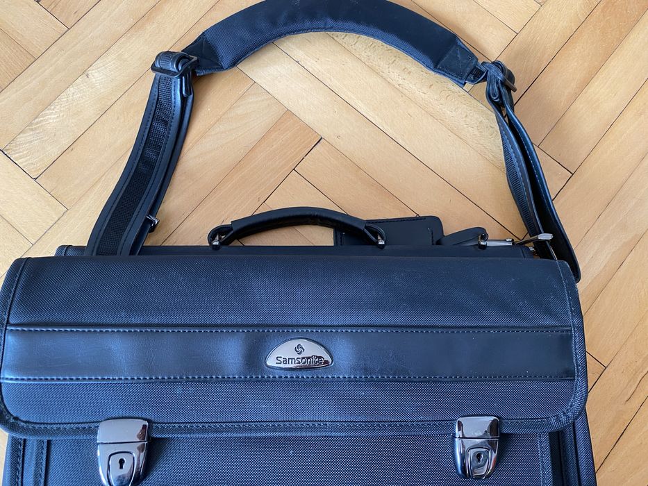 Samsonite teczka materiałowa duża