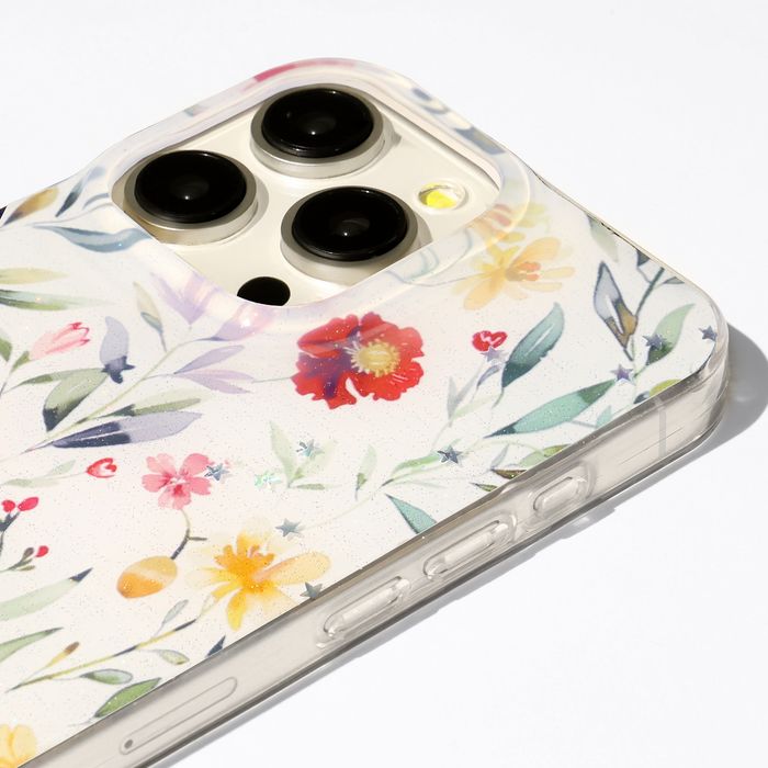 Nakładka Glow Glam do iPhone 17 Pro Max 6,9" biała