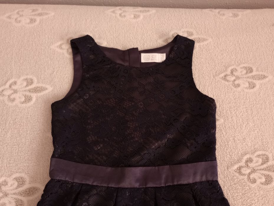 Nowa śliczna elegancka granatowa sukienka Cool Club Smyk