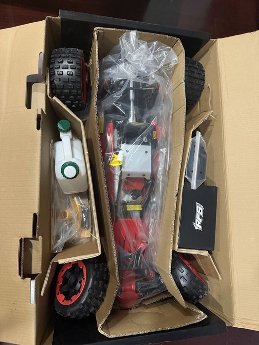 Carro RC Rofun Baha Rovan Baja 5B 29CC 1/5 Escala 2WD Movido a Gasolina, Buggy de Alta Velocidade com Controle Remoto