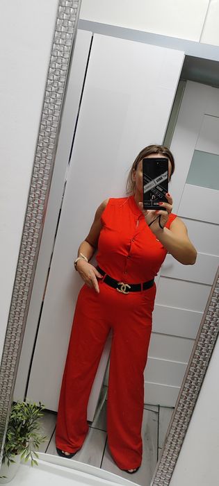 Kombinezon czerwony rozmiar S