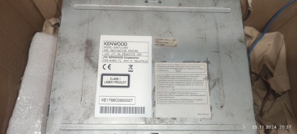 Kenwood dnx7210bt