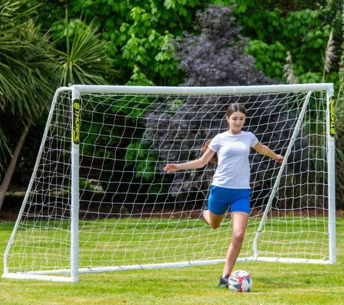 Thorpe Sports Pro Bramka Piłkarska PVC 305 × 183 cm z siatką