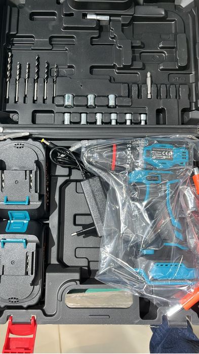 Maquina de furar e aparafusadora cabeça em aço modelo profissional