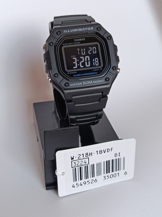 Часы Casio W-218H-1BVDF ILLUMINATOR