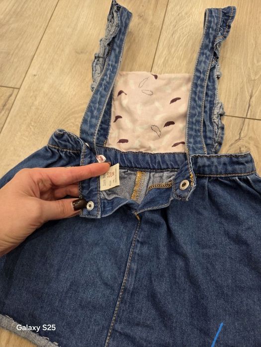 Zara джинсовий сарафан 2-3роки 98см