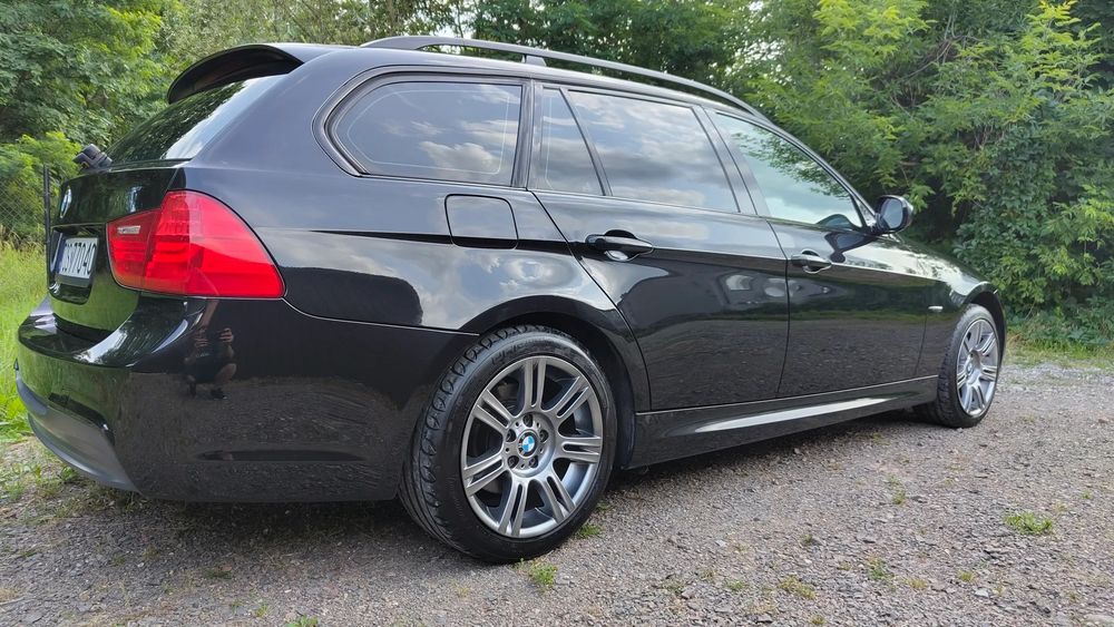 BMW Seria 3 M pakiet, shadowline, sportsitze, 2kpl kół, doinwestowany
