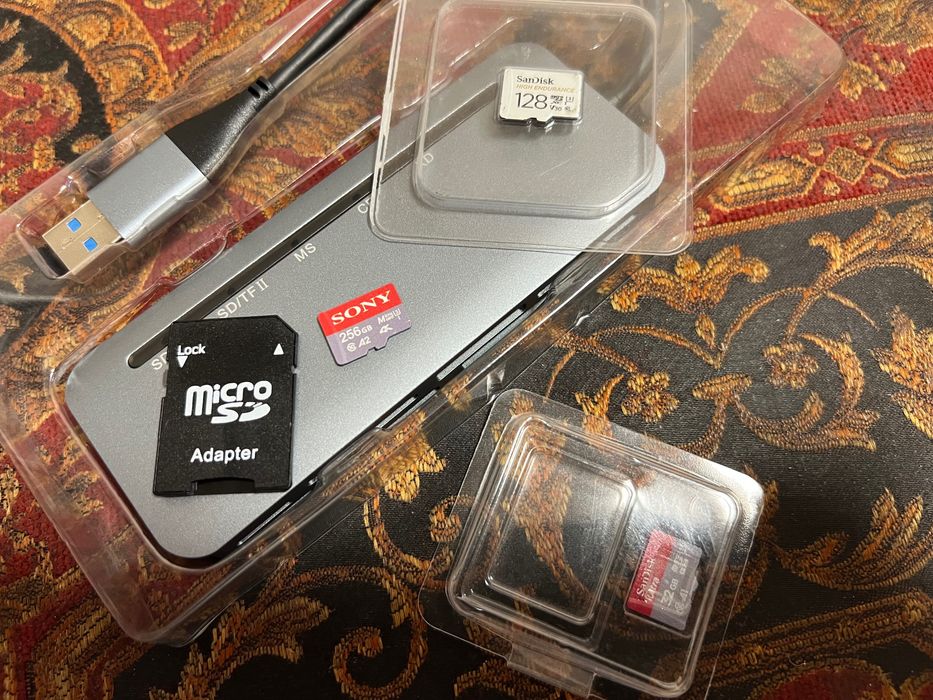 Card Reader CardReader Картридер Карт ридер карта памяти флешка Micro USB SD MicroSD 32 64 128 256