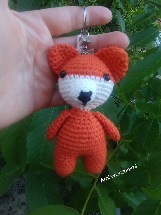 Lis lisek Mały książę brelok breloczek do kluczy prezent