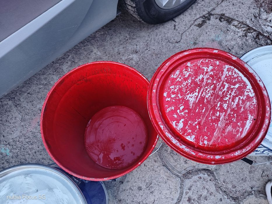 Відро б/у метал велике