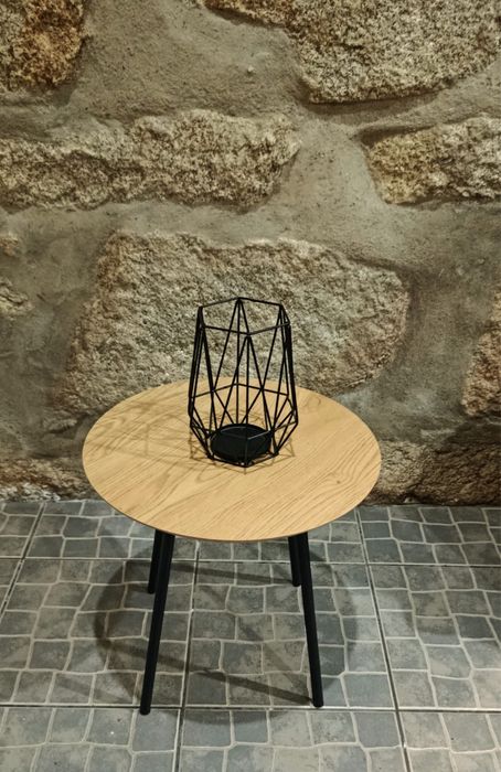 Mesa de centro redonda