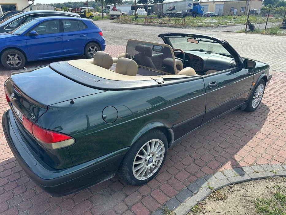 Saab 9-3 2,0b Cabrio  Youngtimer z klasą - sprawny 1998r - szybka sprzedaż
