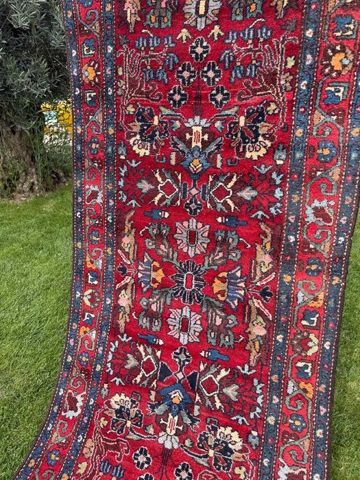 Dywan Chodnik Perski Wełniany Vintage Iran Farahan 290x105 gal.10 tyś