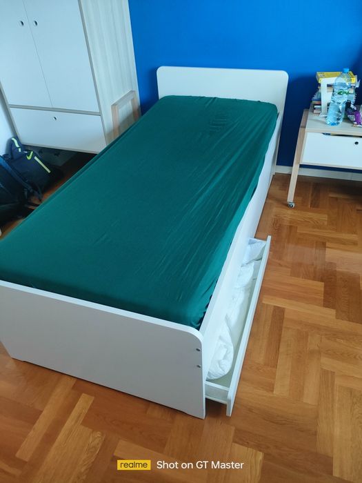 Łóżko Ikea podwójne