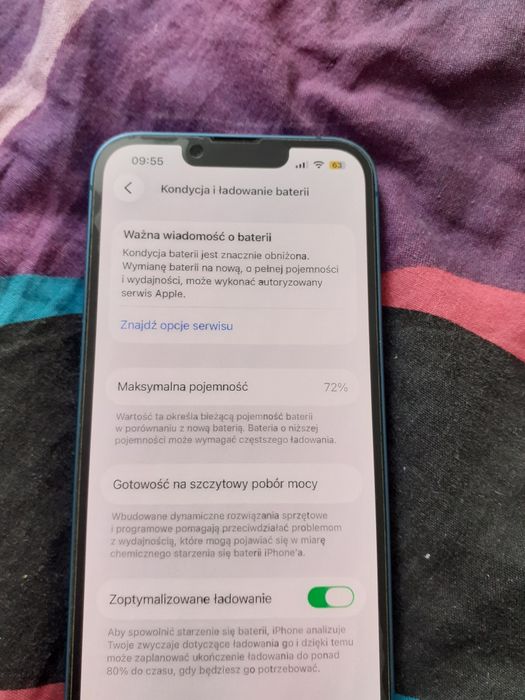 Iphone 13 64gb niebieski