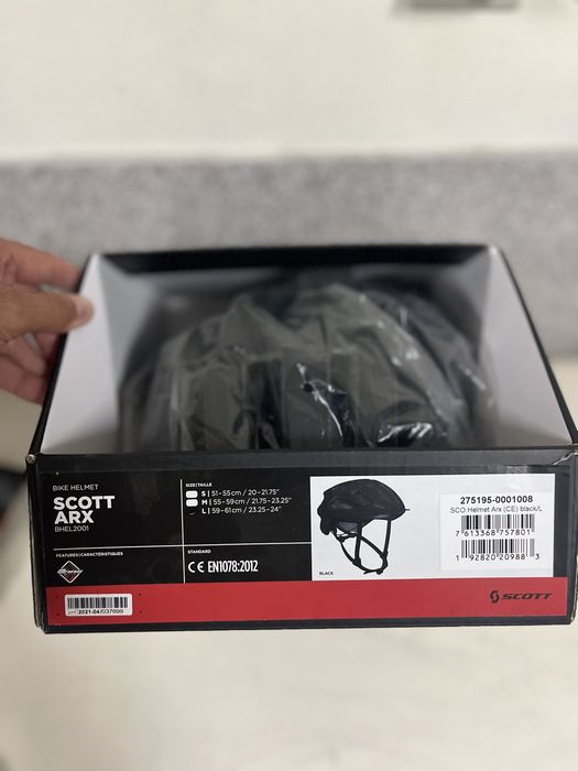Capacete scott ARX