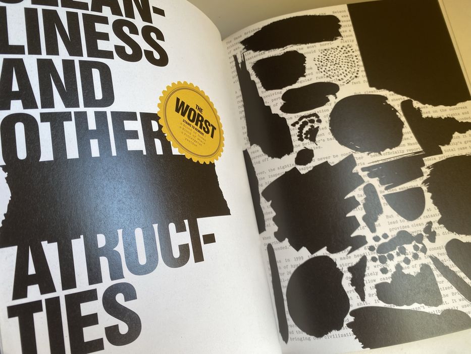 The Worst Hotel in the World. Livro de artes graficas e marketing.