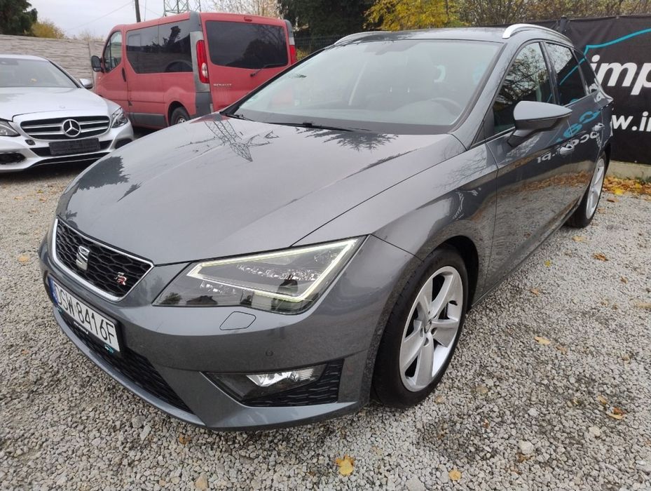 Seat Leon 1.4 150Km FR Full Led Czujniki Full Link  Półskóry Navi Tempomat