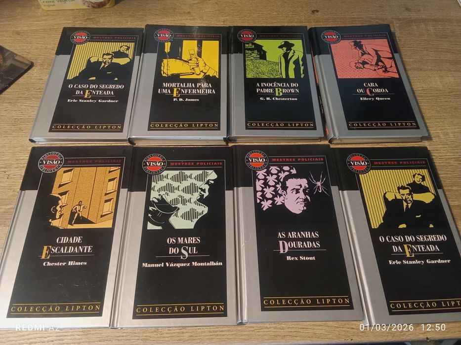 Livros Colecção Lipton Policiais