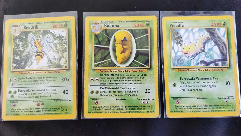 Carta Pokemon Beedrill Base set