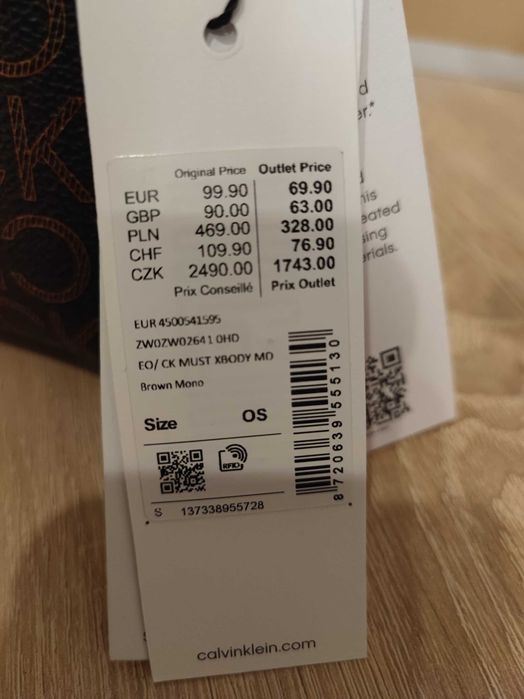 Torebka CALVIN KLEIN MUST XBODY MD

Torebka Calvin Klein must xbody MD