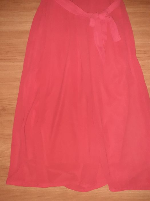 Vestido vermelho com brilhantes - envio grátis