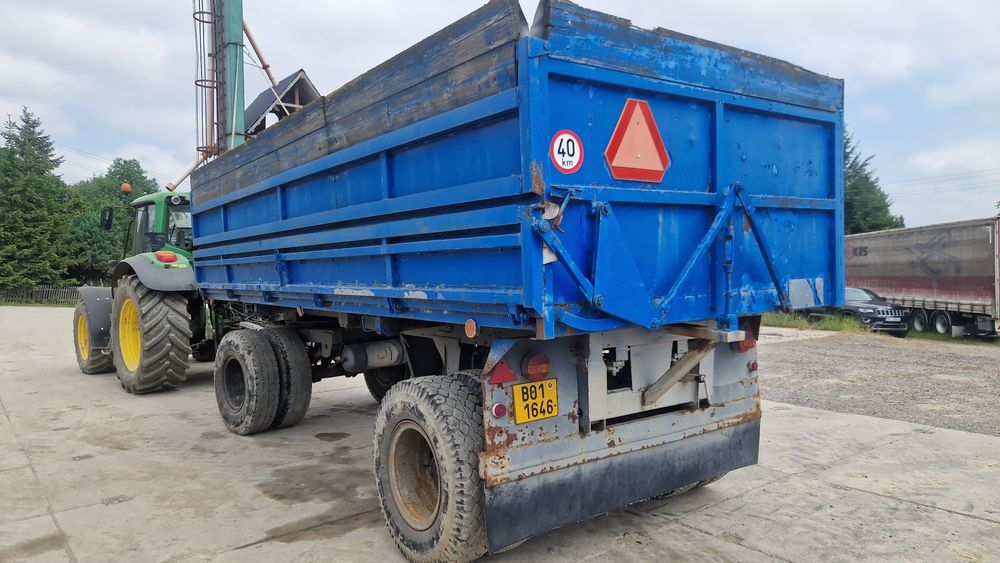 przyczepa rolnicza wywrotka bss 10.10 h 6m brandys 17.13
