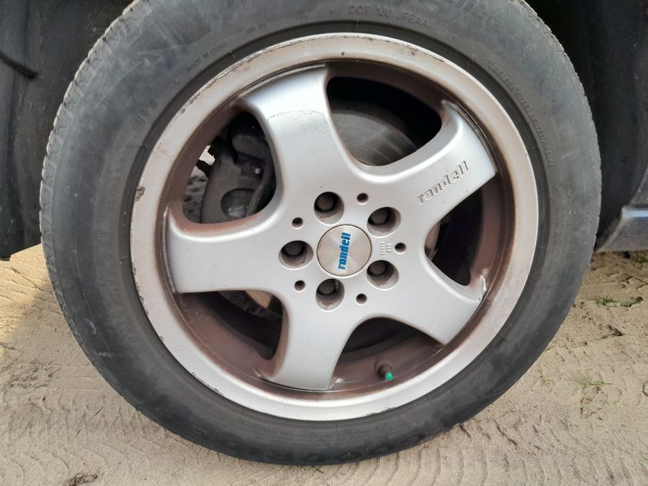 Oryg. Koła alu 205/55/16 5x108 et35 70,8mm Opony zima