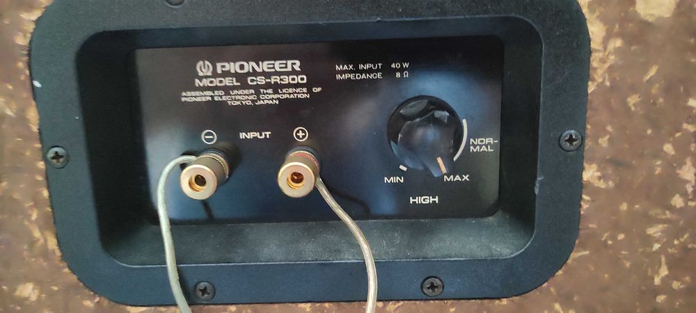 Colunas Pioneer CS-R300 Vintage Fabricado No Japão