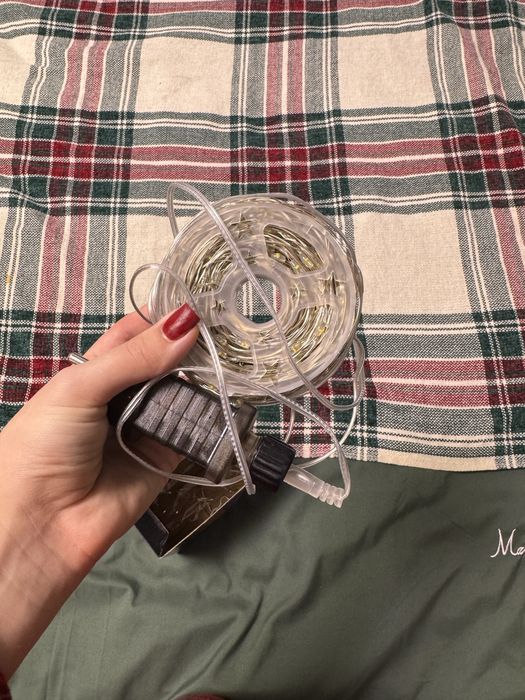 гірлянка роса 50метрів теплий відтінок