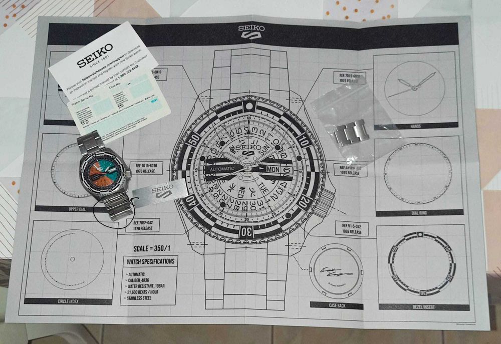 Seiko 5 Sports Kosuke Kawamura Limited Edition SRPJ41K1