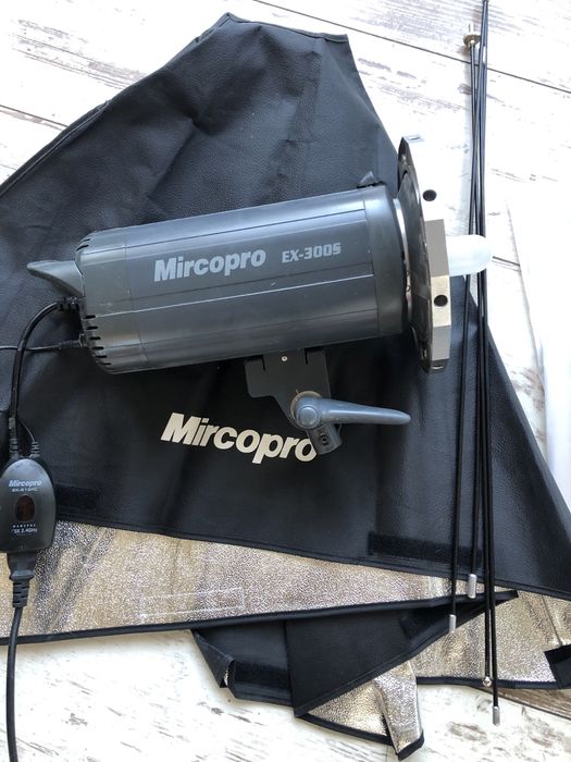 Студийная фото вспышка Mirkopro Ex 300 s